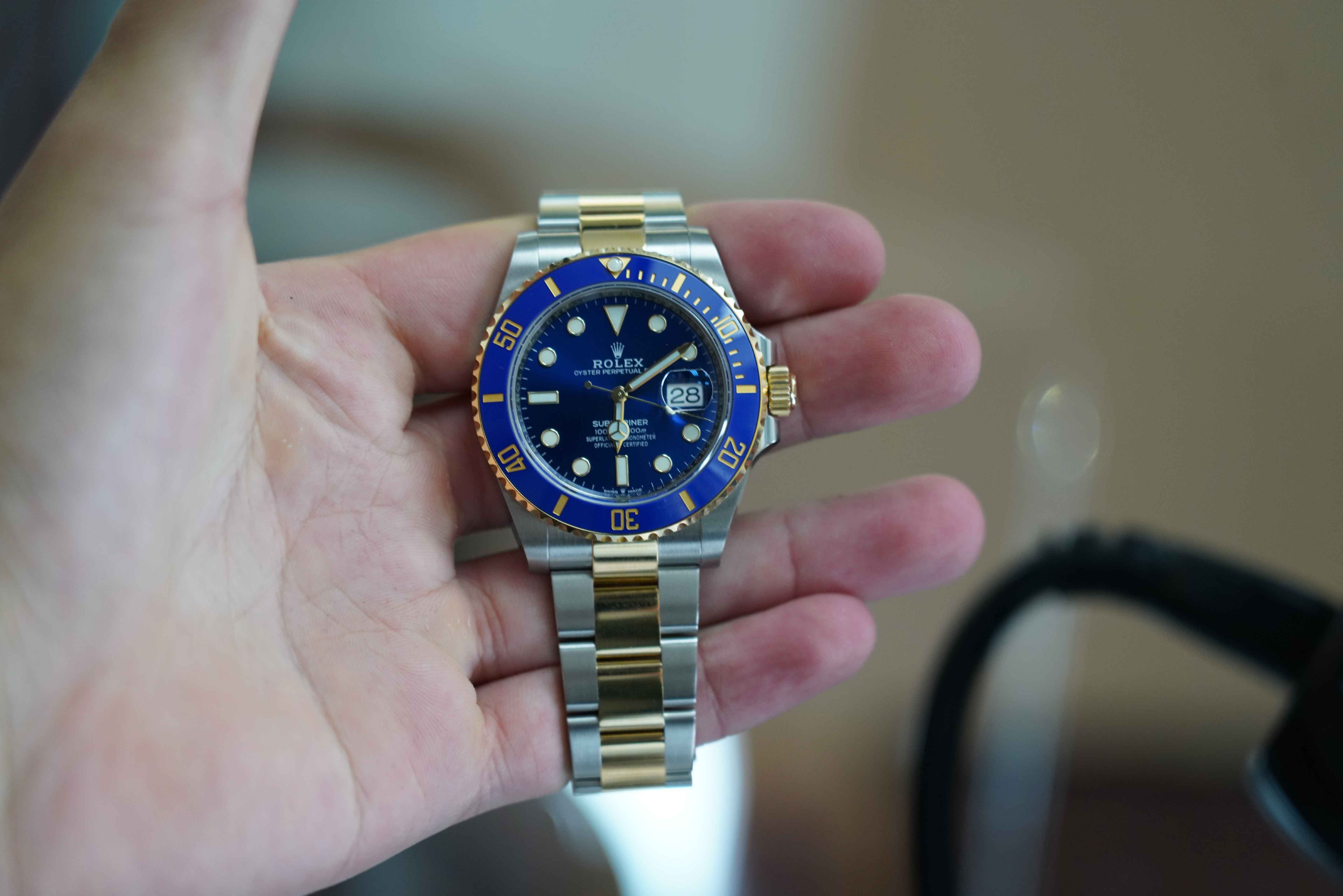 Rolex Submariner Date Blue Ceramic Yellow Gold & Steel – NGDC.LA