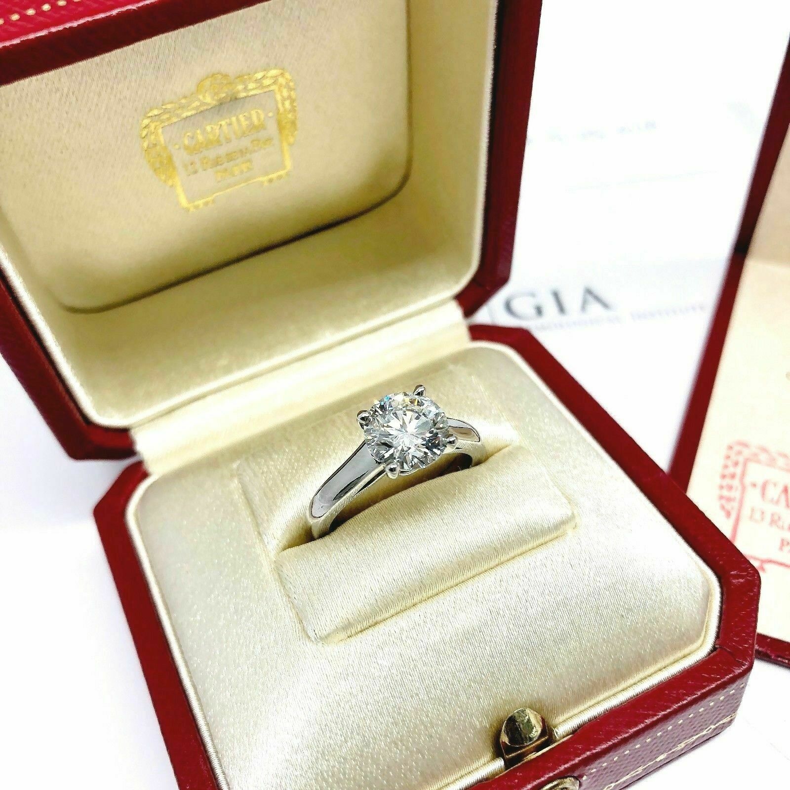 how much is a 1 carat cartier engagement ring