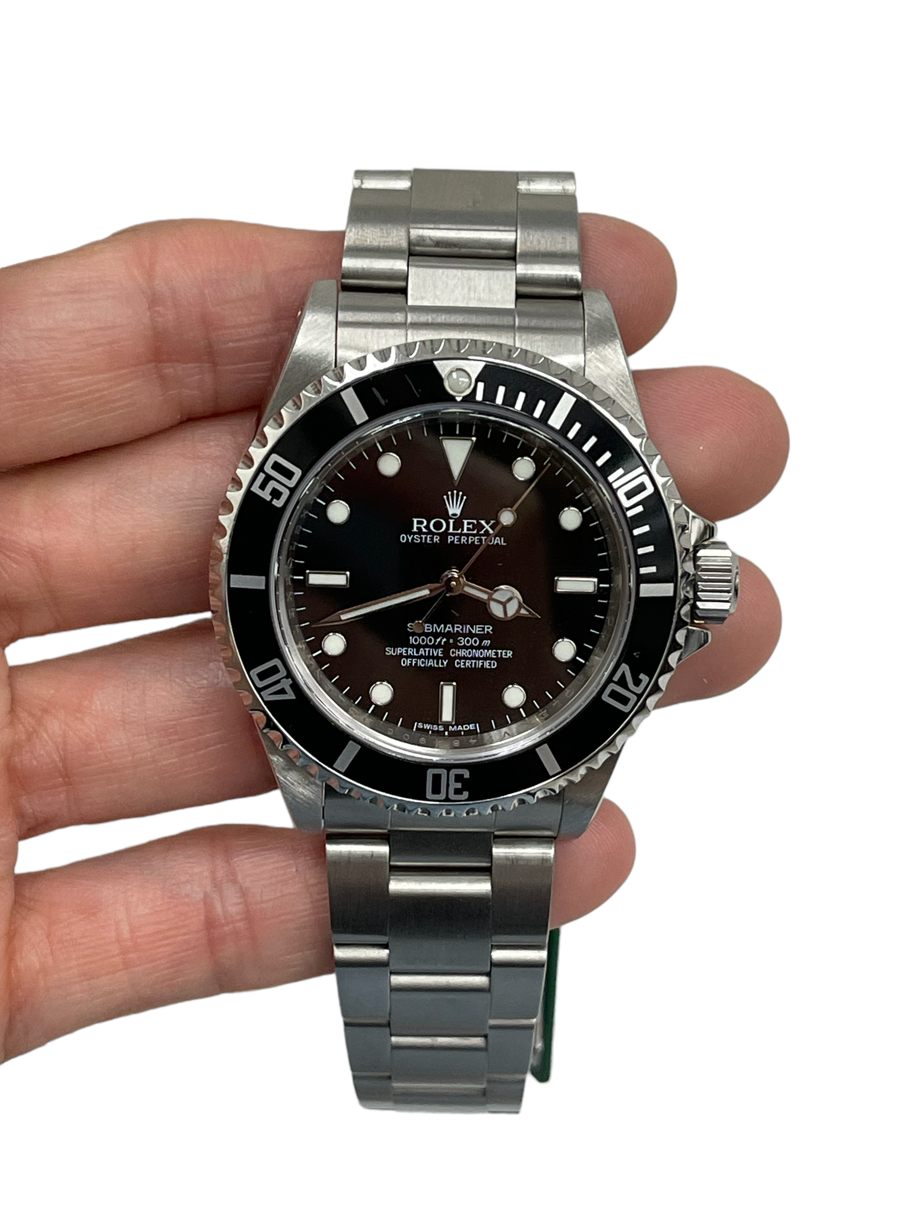 Rolex Index Submariner Date Stainless Steel Watch 14060 – NGDC.LA