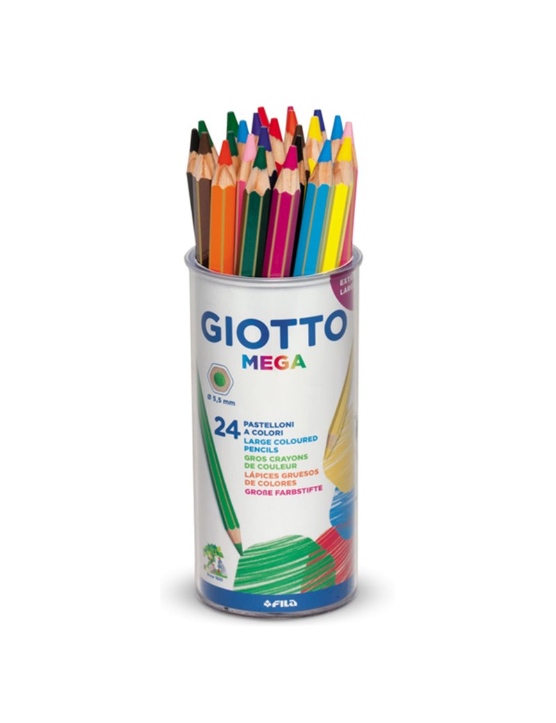 Pastelli Giotto Mega 24pz – Centroscuola