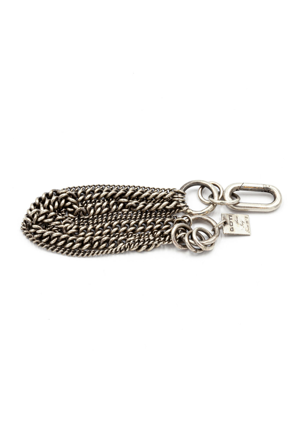 GOTI SILVER LEAF CHAIN NECKLACE_CN213 | finiscapital.com