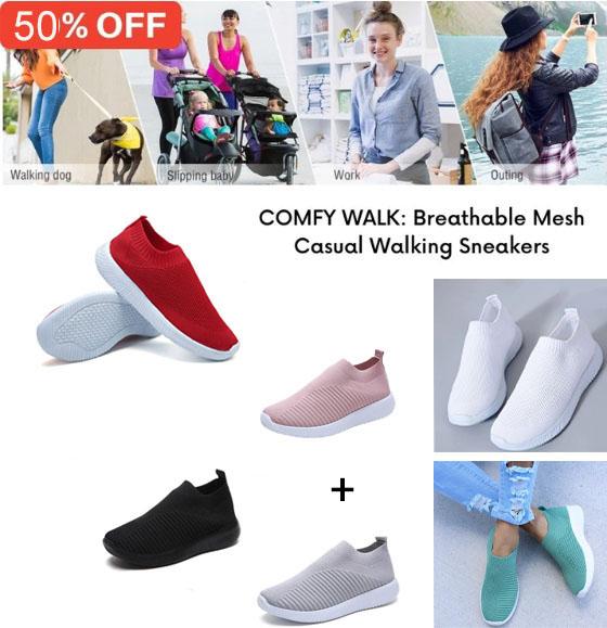 womens soft walking shoes