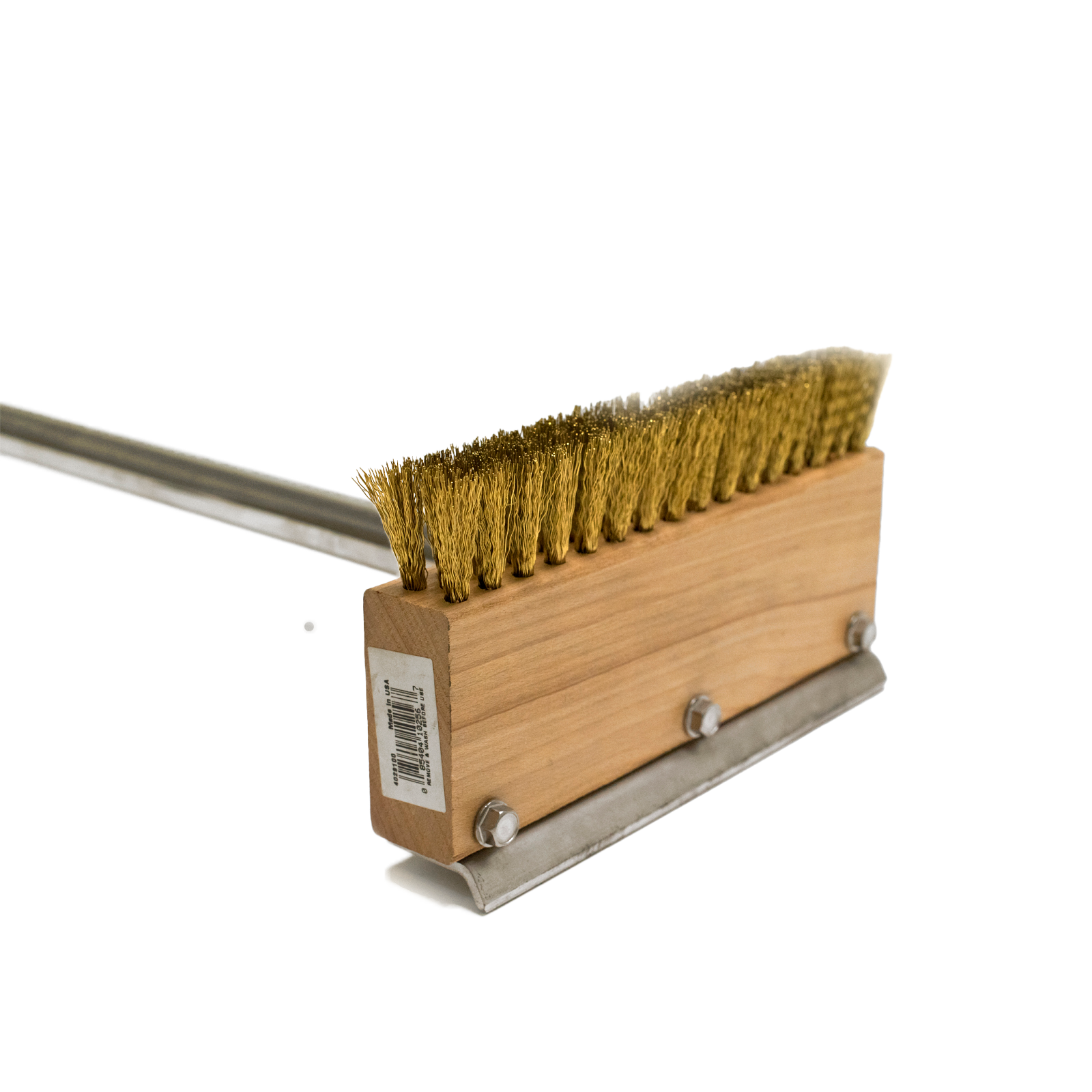 Wire Brush with Scraper