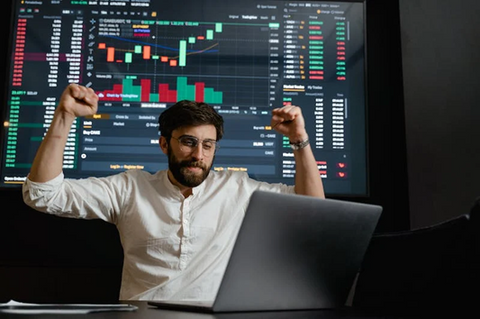 a man who's made a profit day trading
