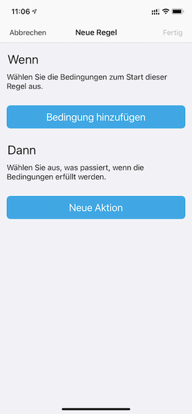 WENN-DANN Automationen in der SmartThings Smart Home App