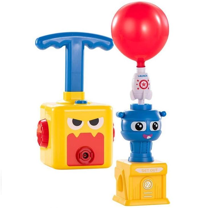 balloon toy car launcher set