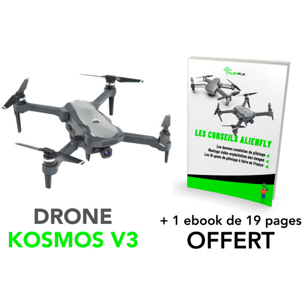 Drone 1800 Metres Kosmos V3 Le Meilleur Drone De Sa Categorie Alienfly Alienfly