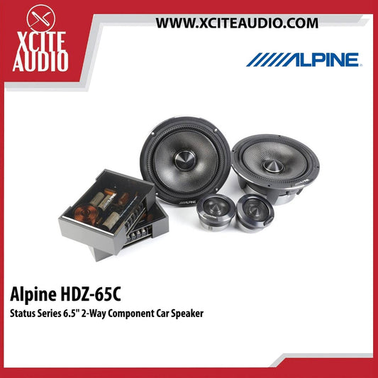 Alpine - HDZ-653S Haut-parleurs 16.5 cm (6-1/2) Hi-Res à 3 voies - Alpine  Status