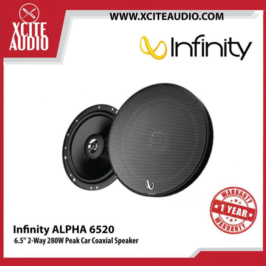 Infinity Alpha 650C 6-1/2'' (160mm) Two Way Component Speaker System  Malaysia, Selangor, Kuala Lumpur (KL), Petaling Jaya (PJ) Supplier,  Suppliers, Supply, Supplies