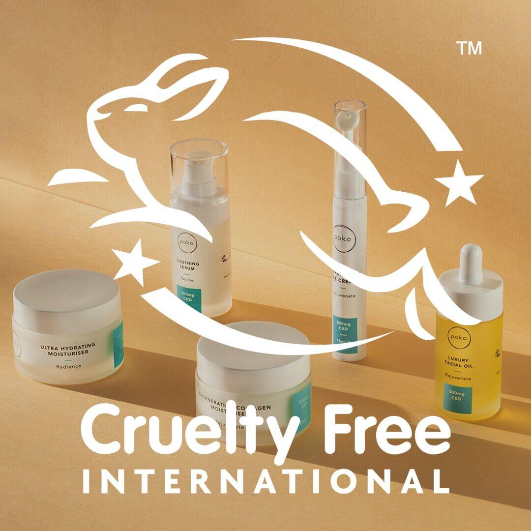 Poko Skincare officially 'Leaping Bunny' certified by Cruelty Free International