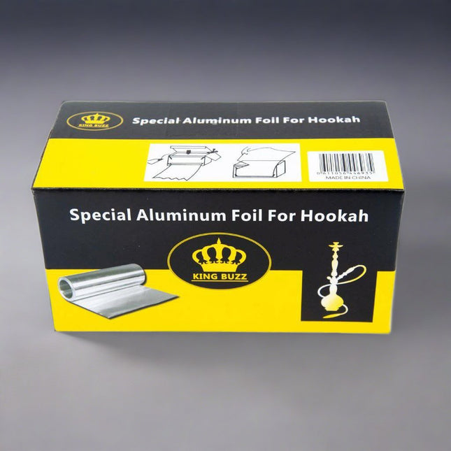 King Buzz Shisha Foil 100m - Ultimate Aluminium Foil Solution – The Premium  Way
