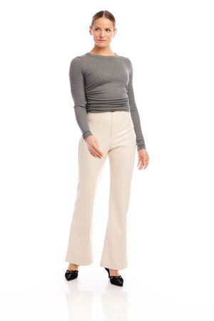 tailored wide leg pant - Ginger N' Cream™