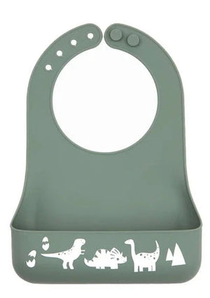 kids little bites bib dino - Ginger N' Cream™