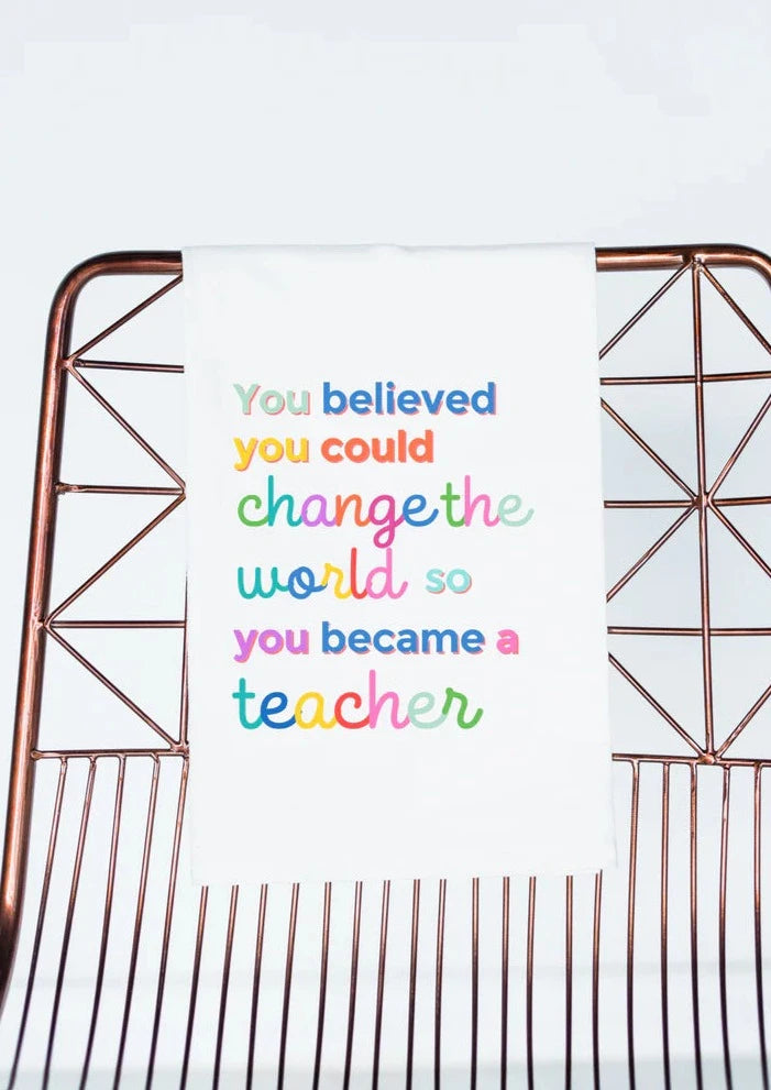 gift towel teacher thank you