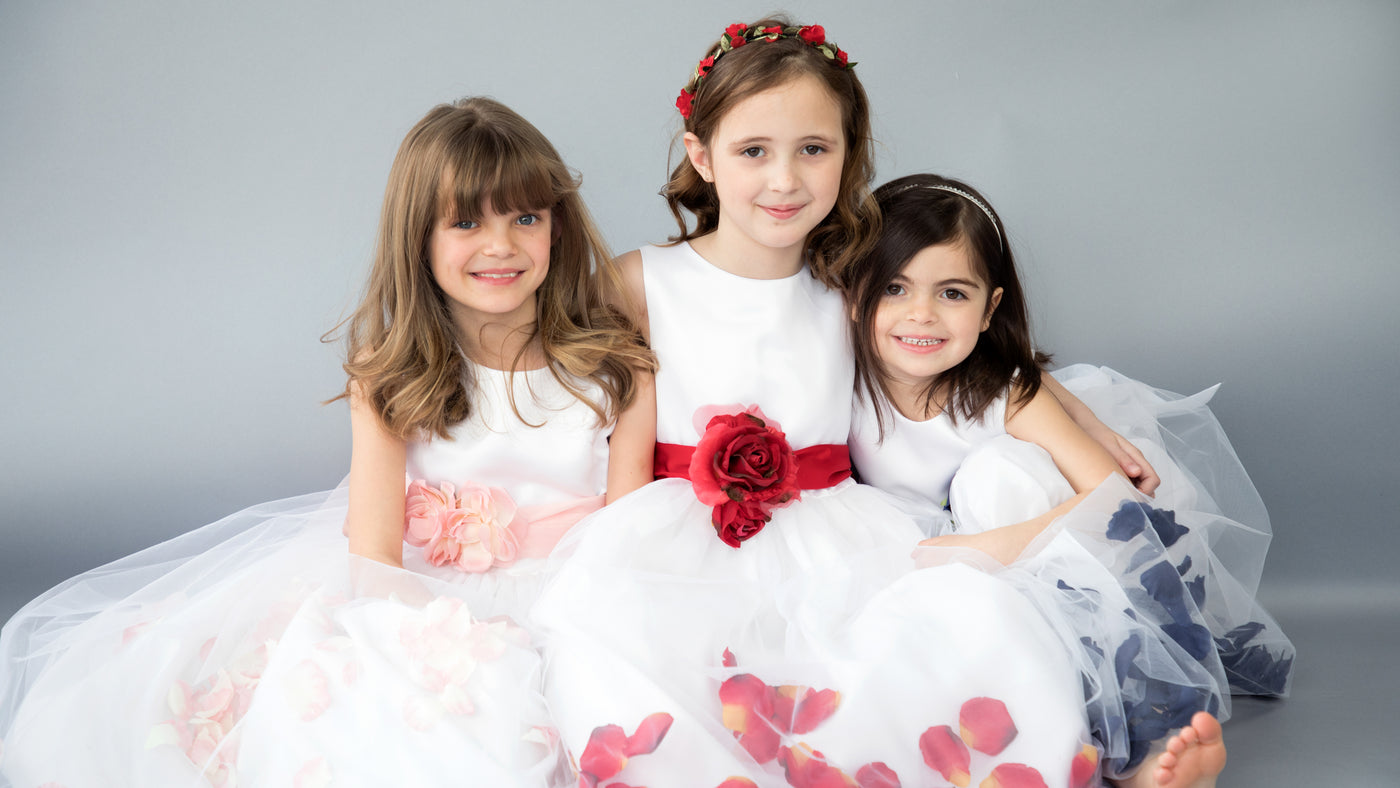 us angels flower girl dress