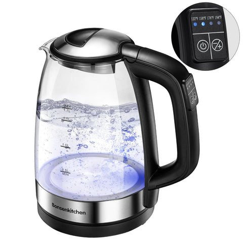 small electric glass kettle