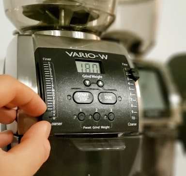 Baratza Vario-W Flat Burr Coffee Grinder