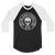 BlackStangs610 Logo 3/4 Sleeve Raglan Shirt