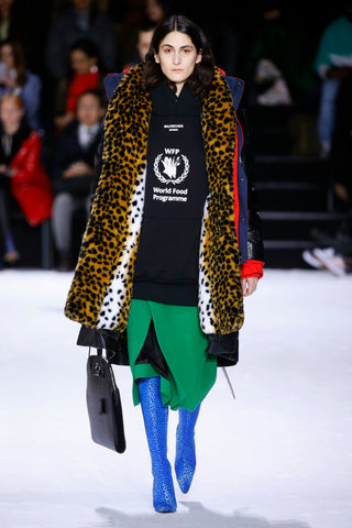 Balenciaga, Animal Print, Fall, Winter, Fashion, Trend, Designer