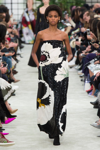 Valentino, Floral, Fall, Ready to Wear, Fashion
