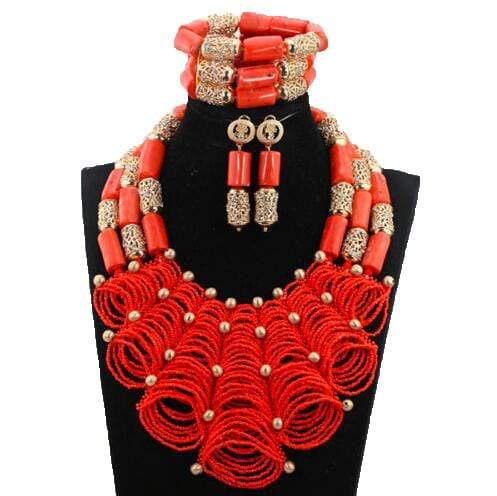 coral beads design