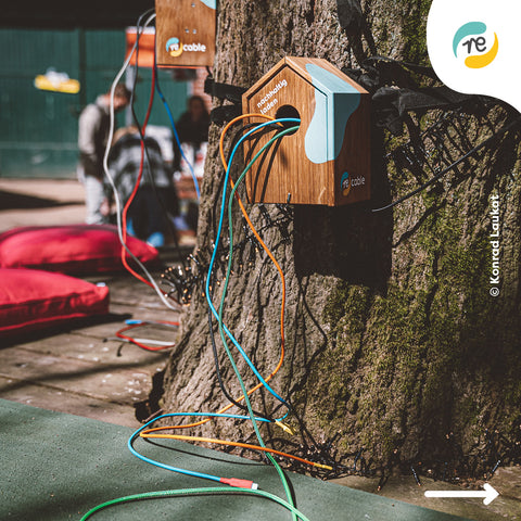 recable charging station at the Kliema Treff