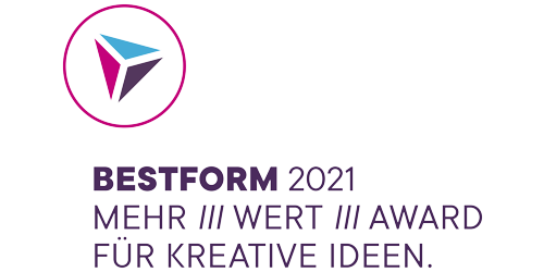 recable beim BEST FORM AWARD 2021