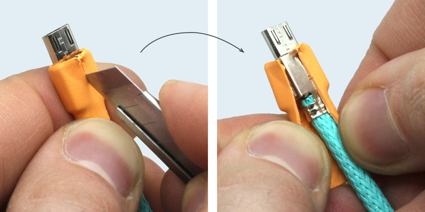 How to USB cable | Micro USB connector | recable recable.it - the fair sustainable cable made in Germany