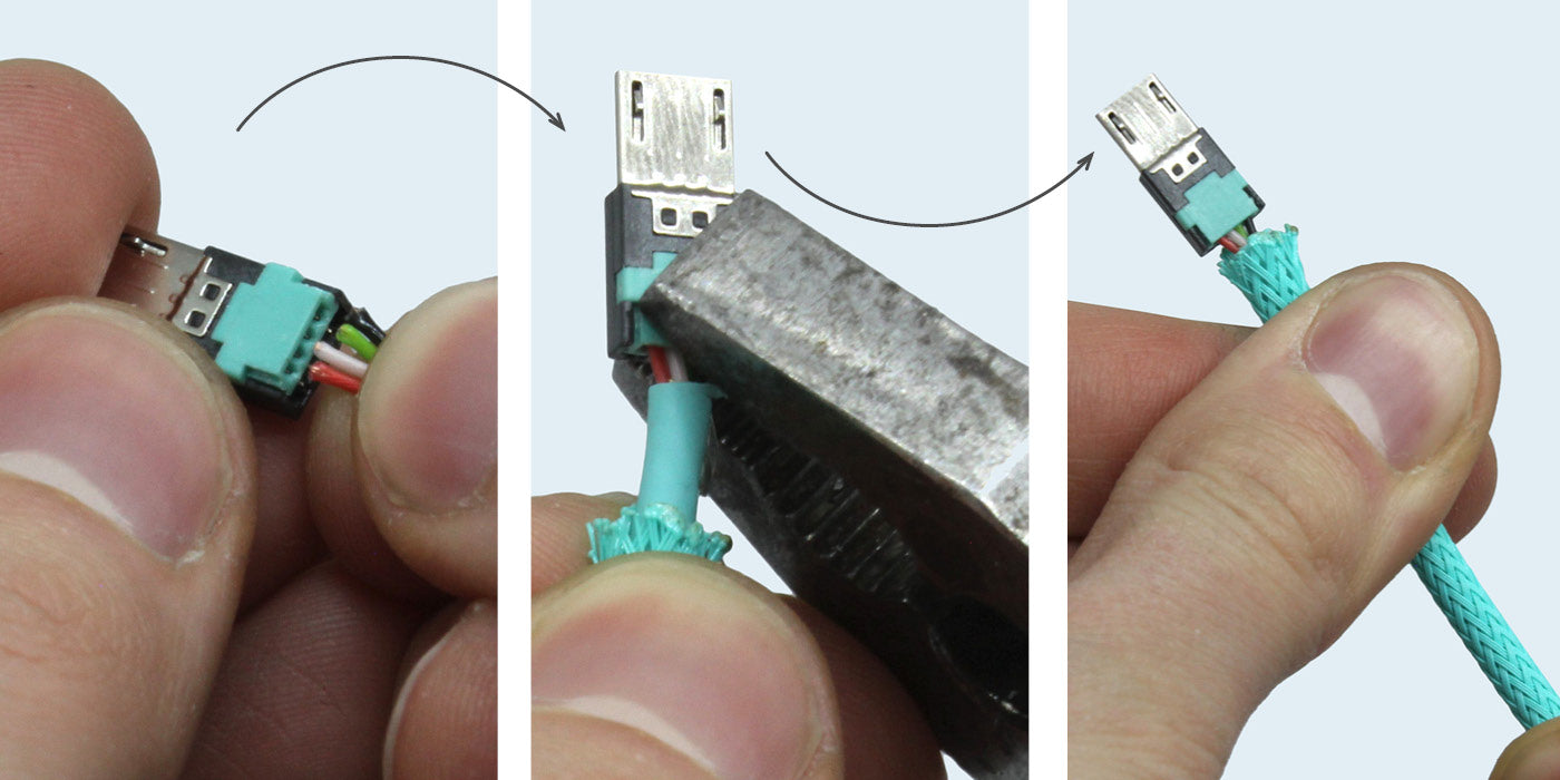 How to repair USB cable | Micro USB connector | - the fair and sustainable USB cable made in Germany