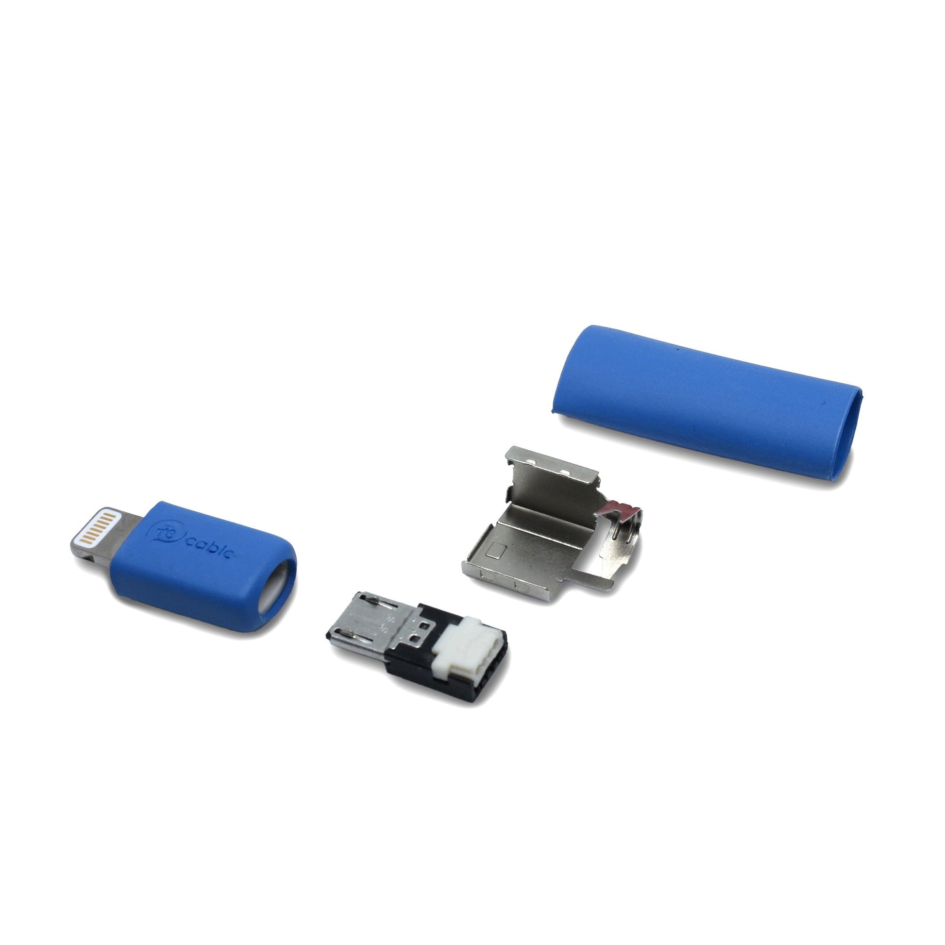 Lightning (iPhone) connector USB 2.0 | spare parts set - recable.eu - fair and sustainable USB cable made in Germany