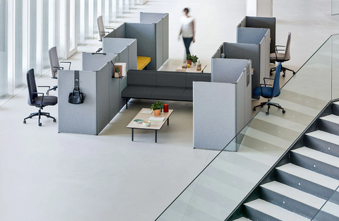 Link Workstations by Actiu