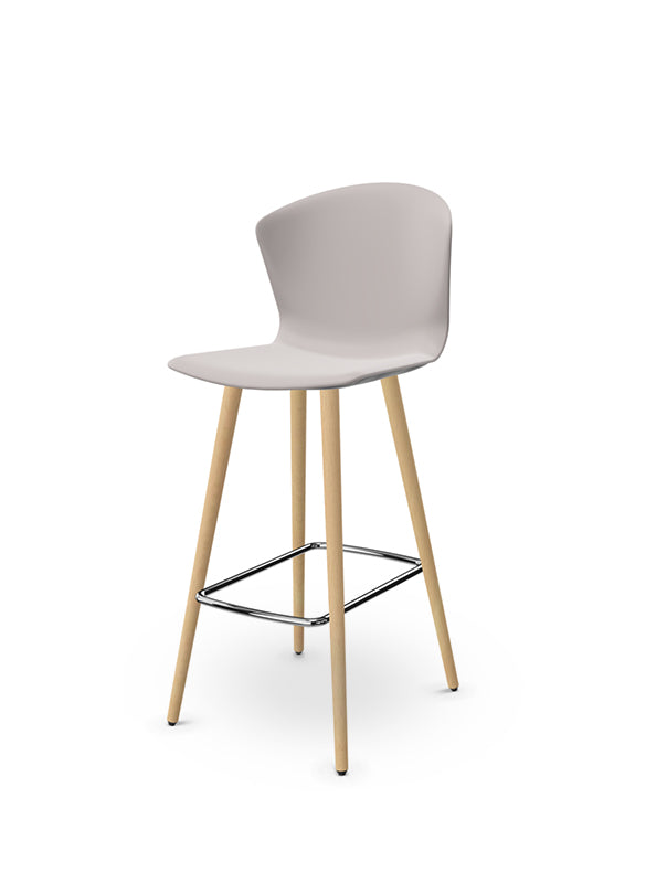 Actiu Whass Wooden Legs Stool | NPS Commercial Furniture