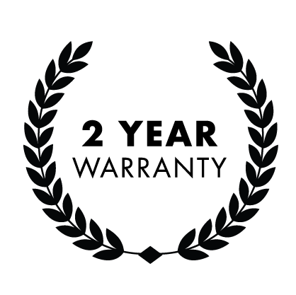 2 Year Warranty