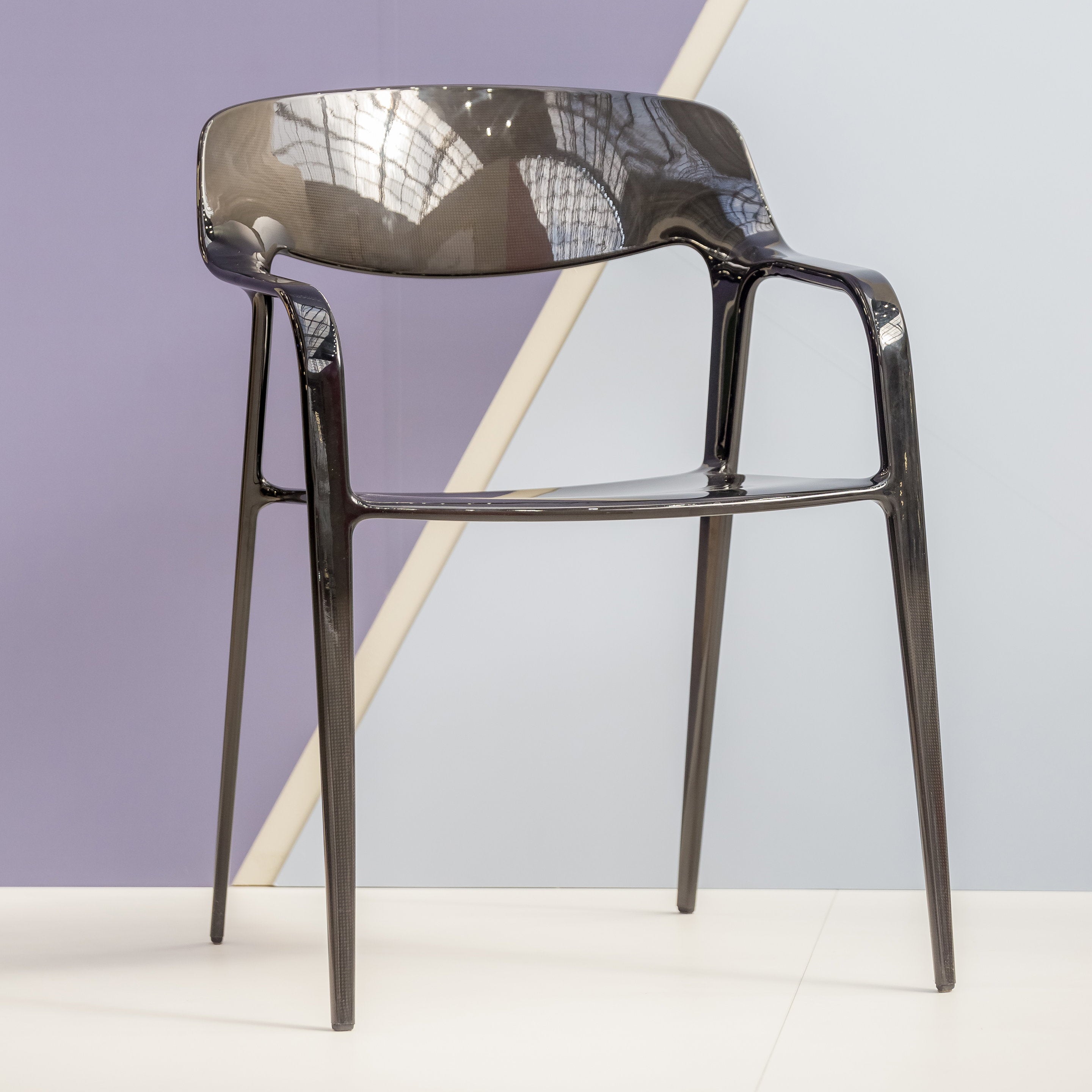 Actiu Karbon Chair Carbon Fibre Metallic Finish