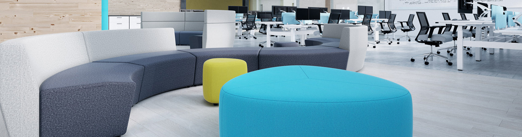 Chair Solutions Pebble Ottoman Soft Seating