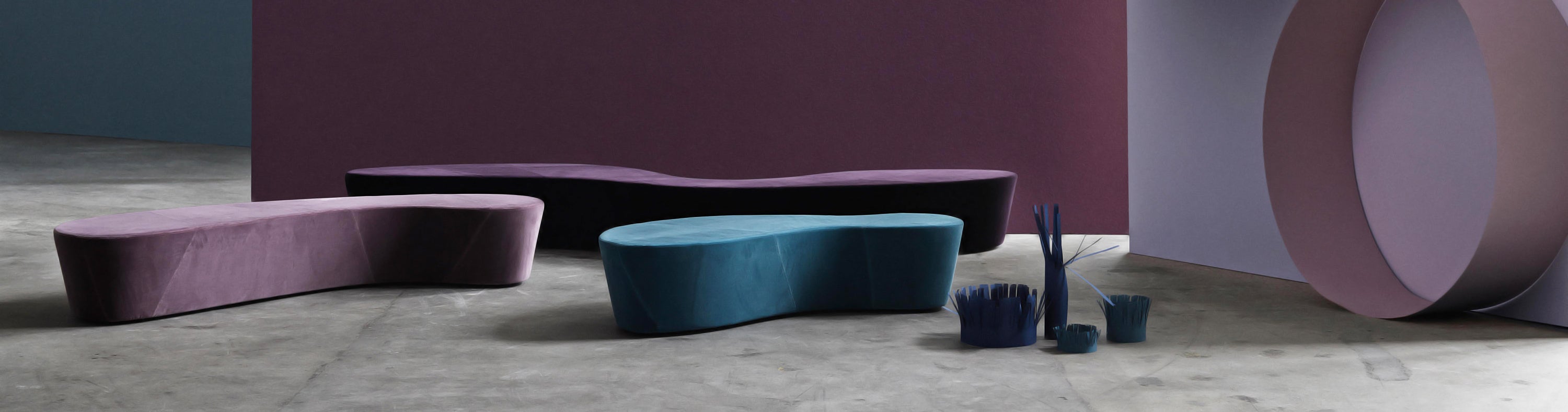 +Halle Plasma Modular Soft Seating