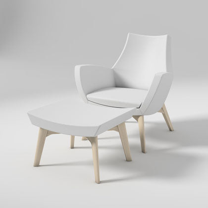 Chair Solutions Paris L10 Timber Leg Easy Chair