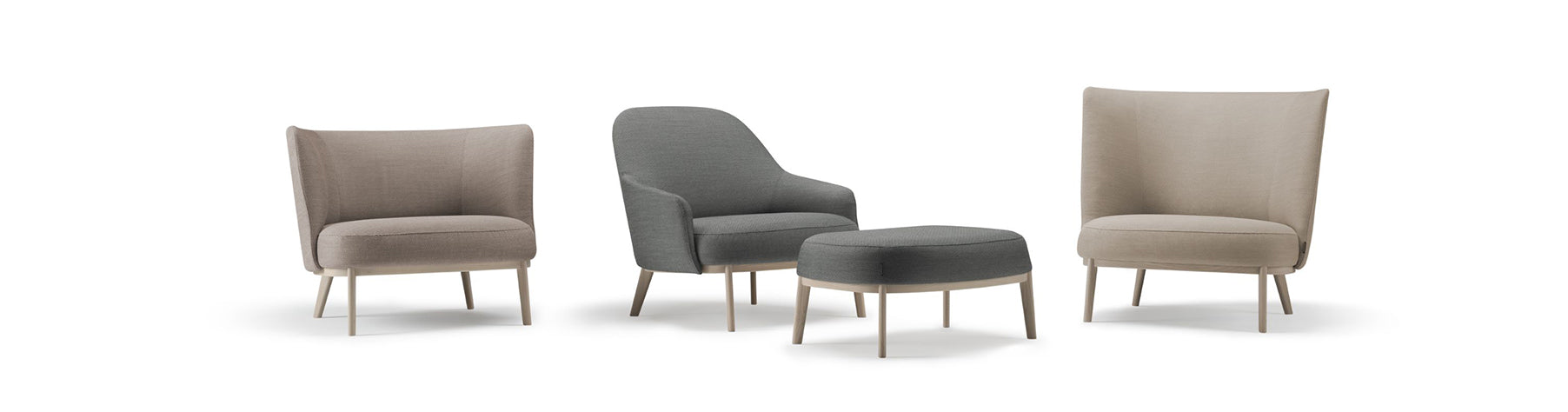 Offecct Shift Wood Classic Easy Chair