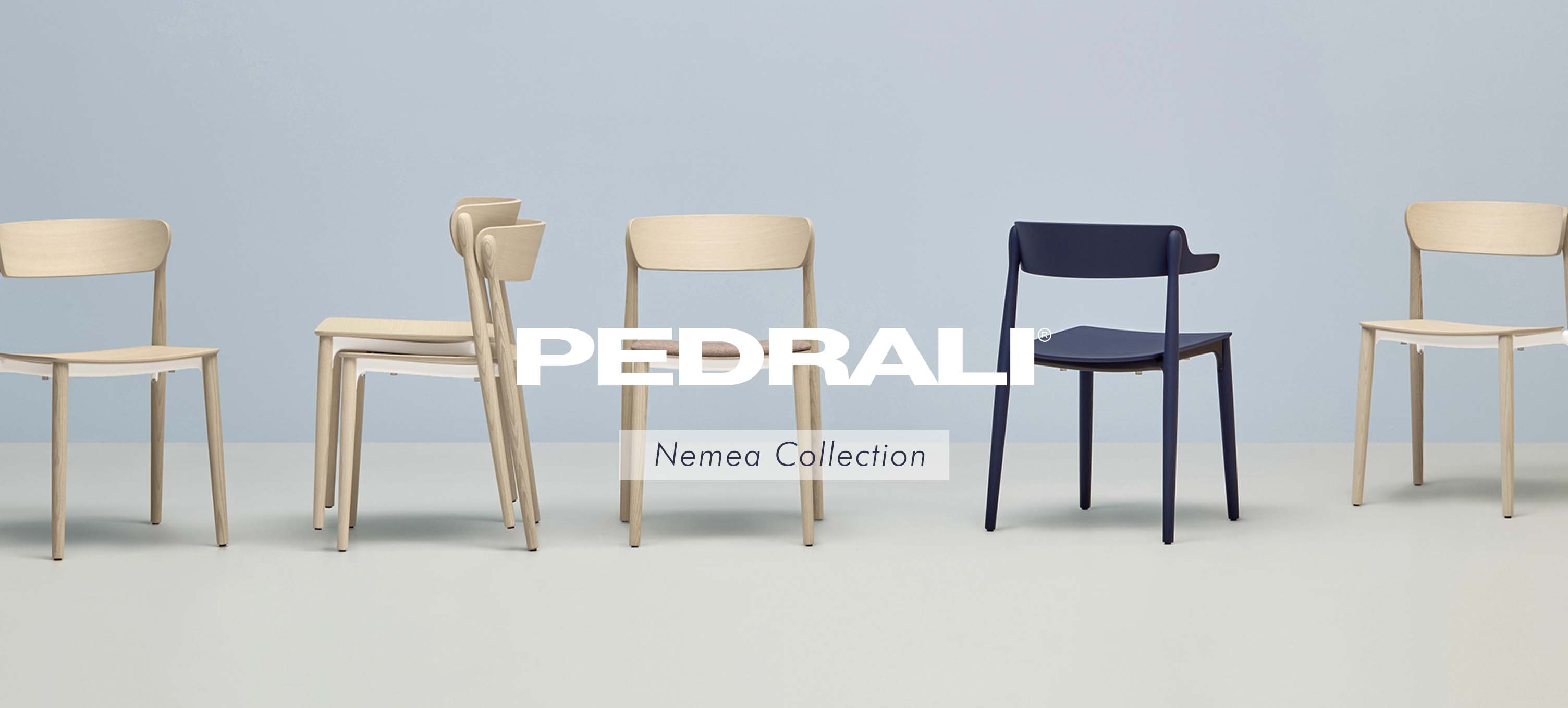 Pedrali Nemea Collection indoor dining hospitality furniture 
