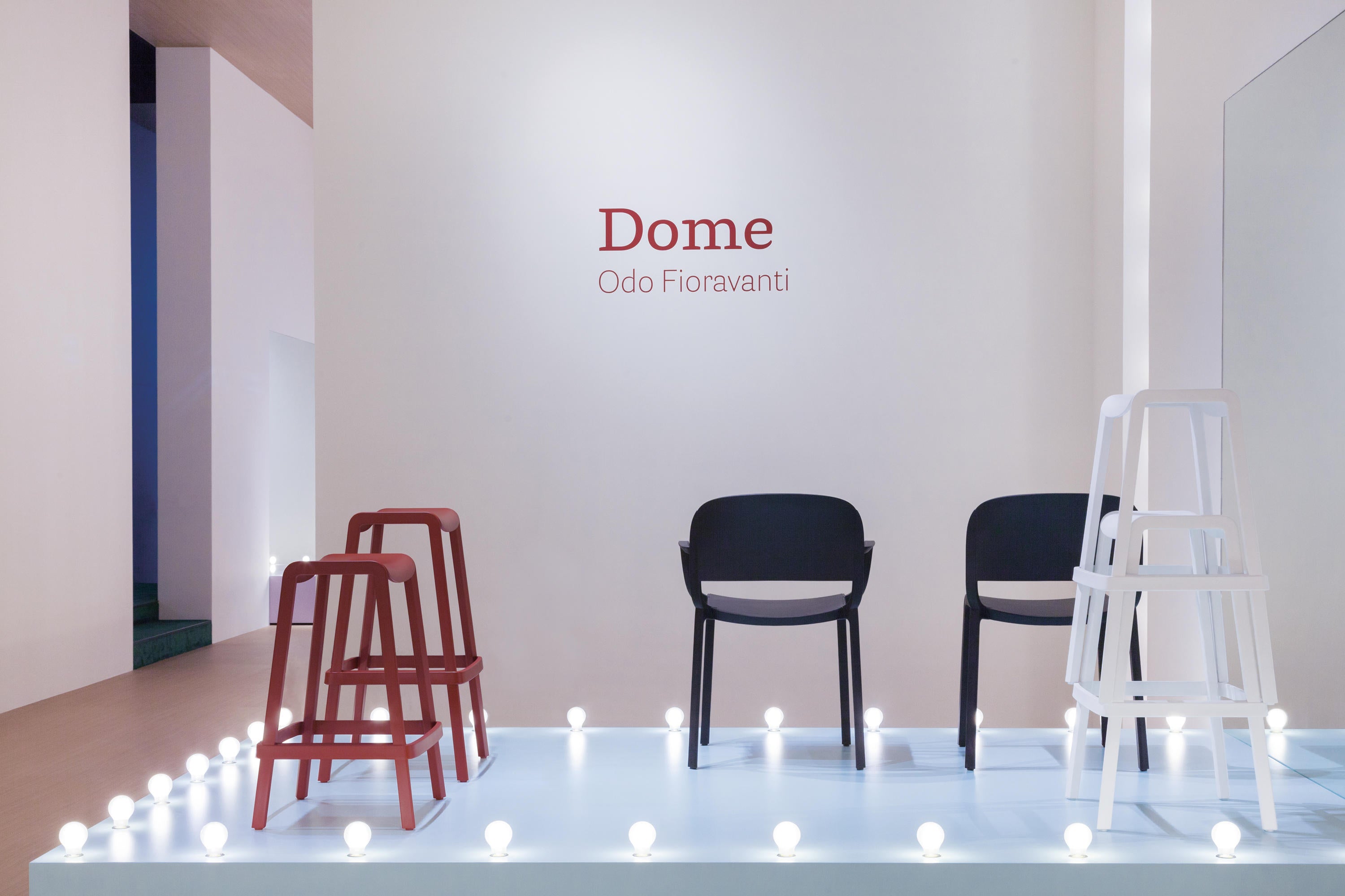 Pedrali Dome 267 Outdoor Barstool