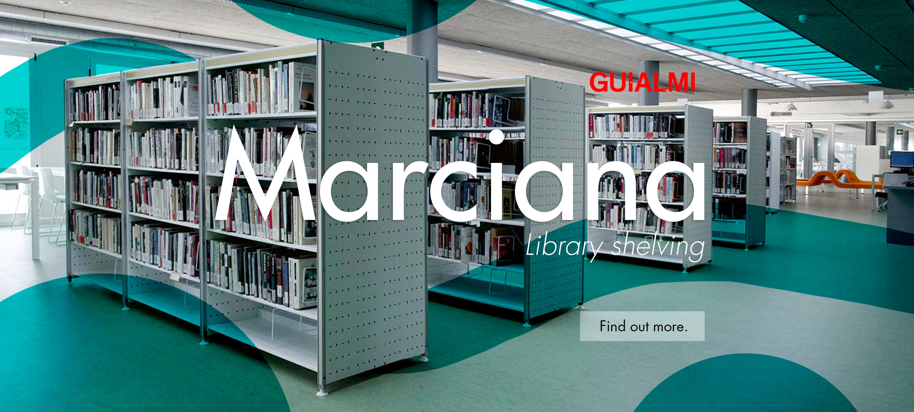Guialmi Marciana Library bookshelf Carousel Image 1