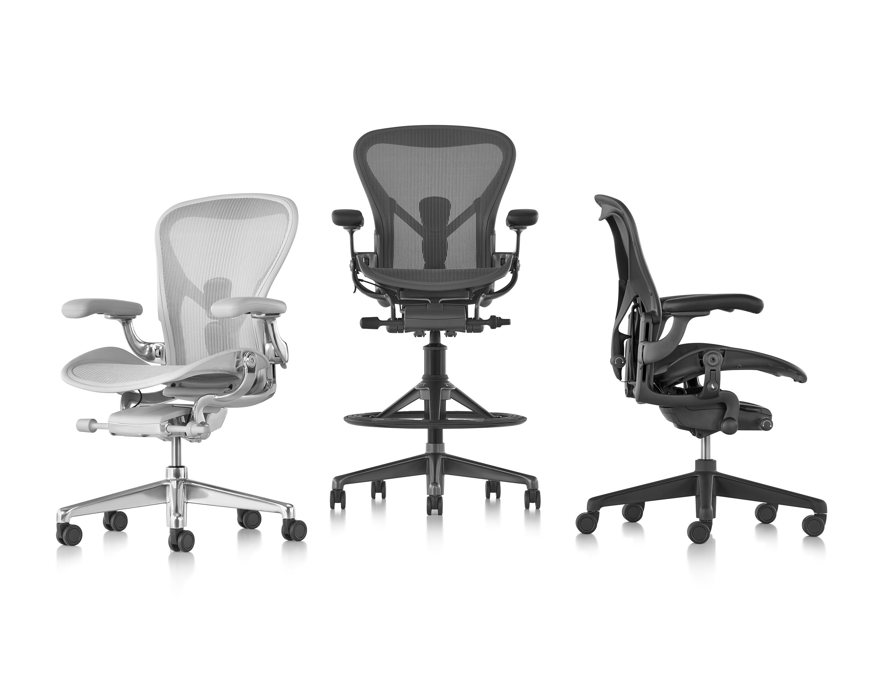 Herman Miller Aeron Office Chair High Stool