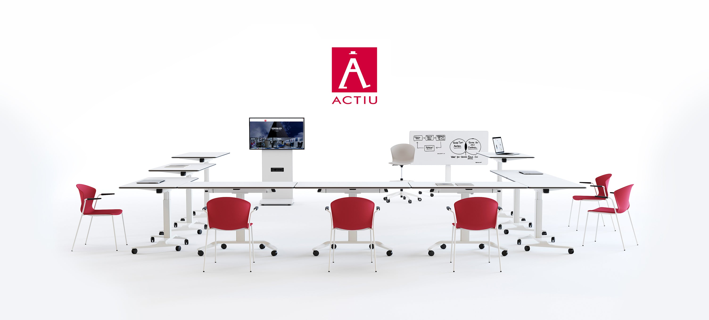 Actiu Office Setting Noom Talent Table Banner Image