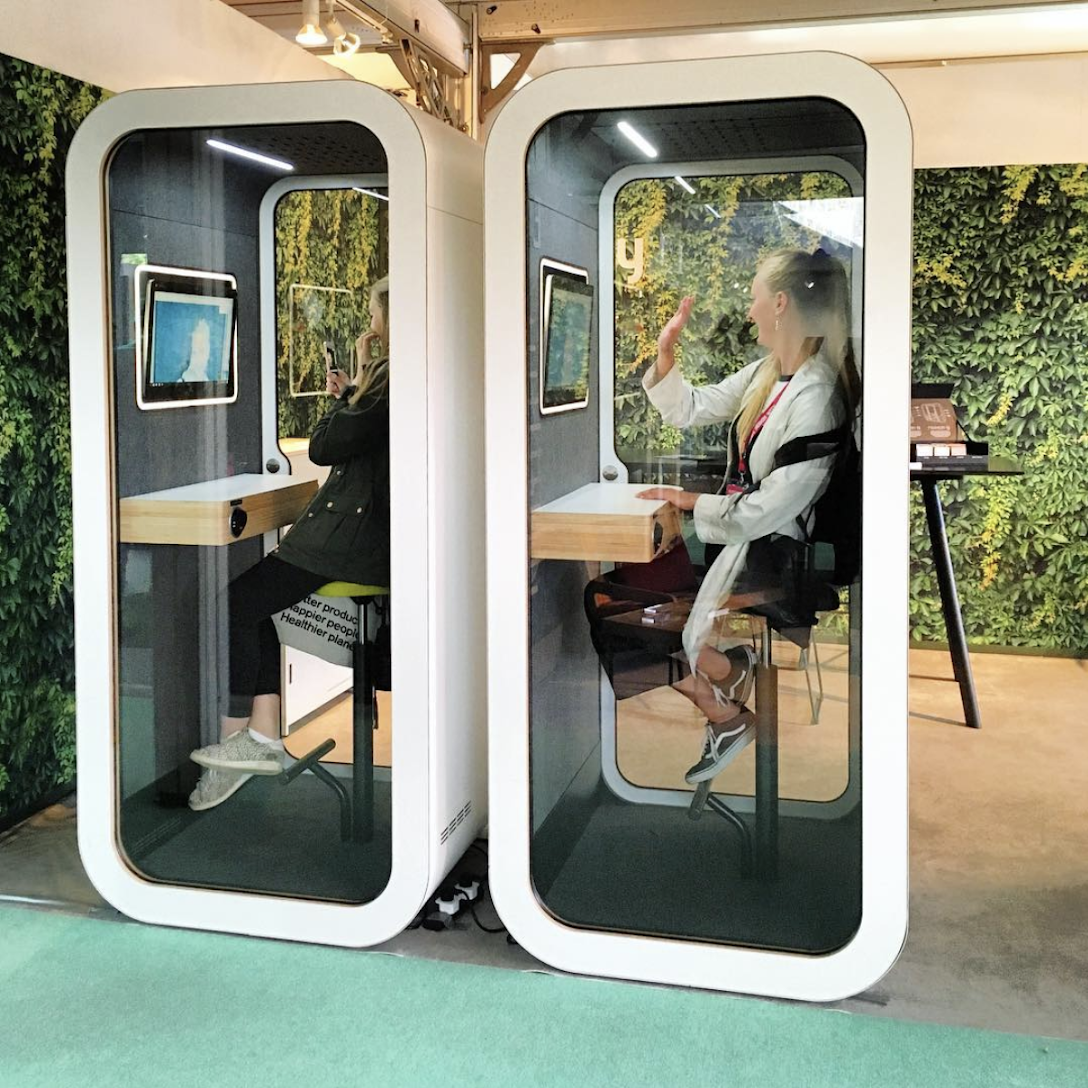 Framery O Phone Booth VCR Ready Meeting Acoustic Pod