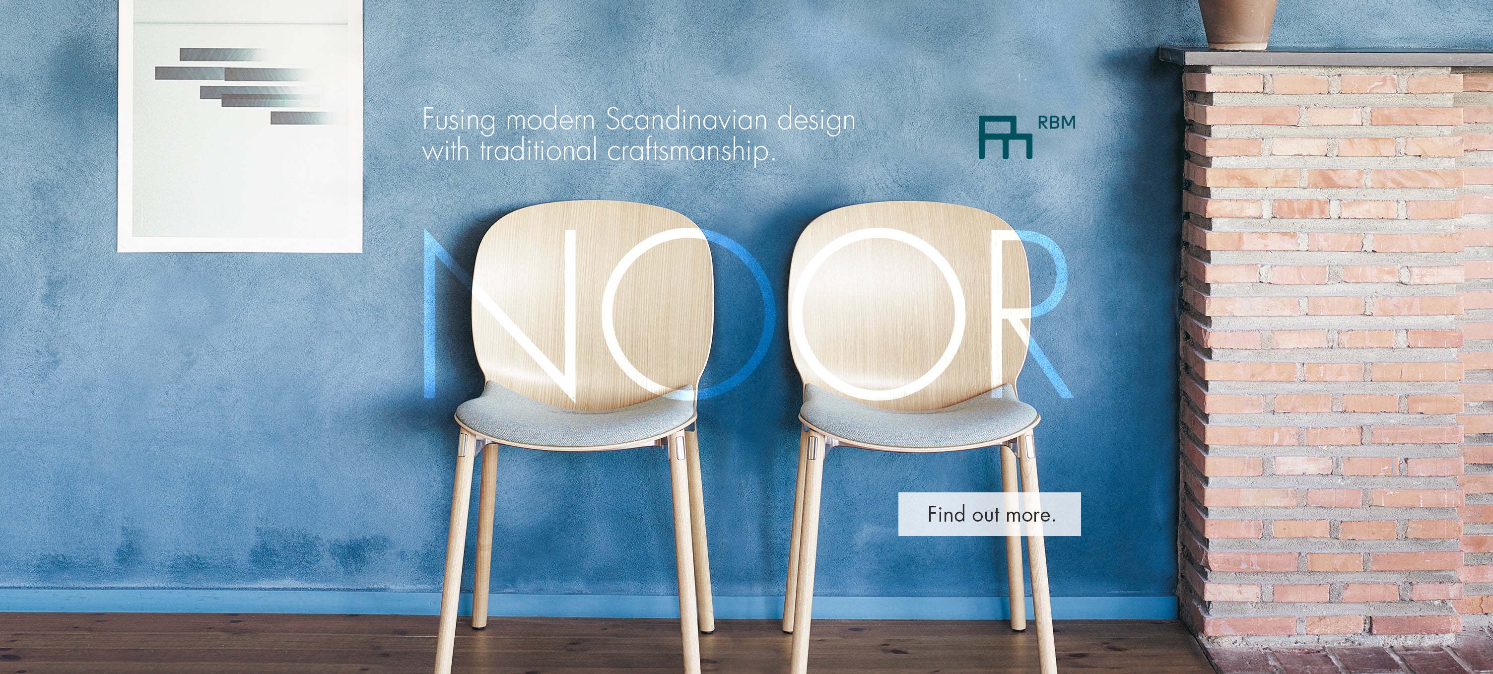 RBM Flokk Noor wooden chair