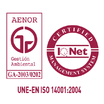 AENOR ISO 14001 Certificate