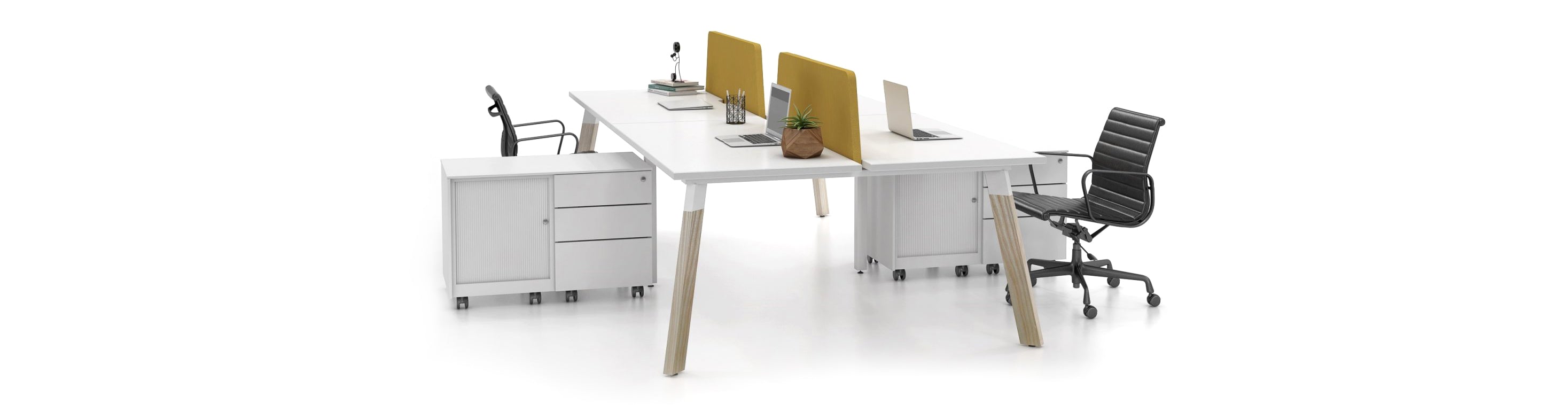 Diami Gen X2 Wood Desk Workstation