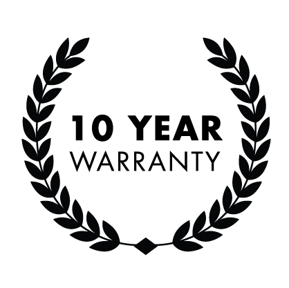 10 Year Warranty