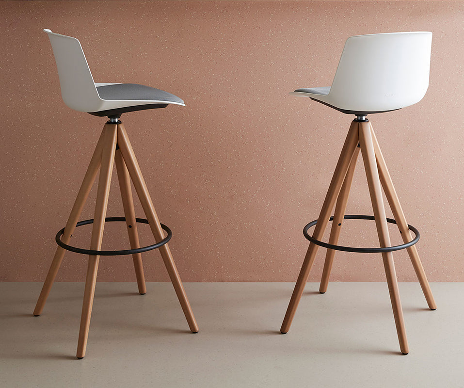 Noom 40 4 Leg Wood Stool