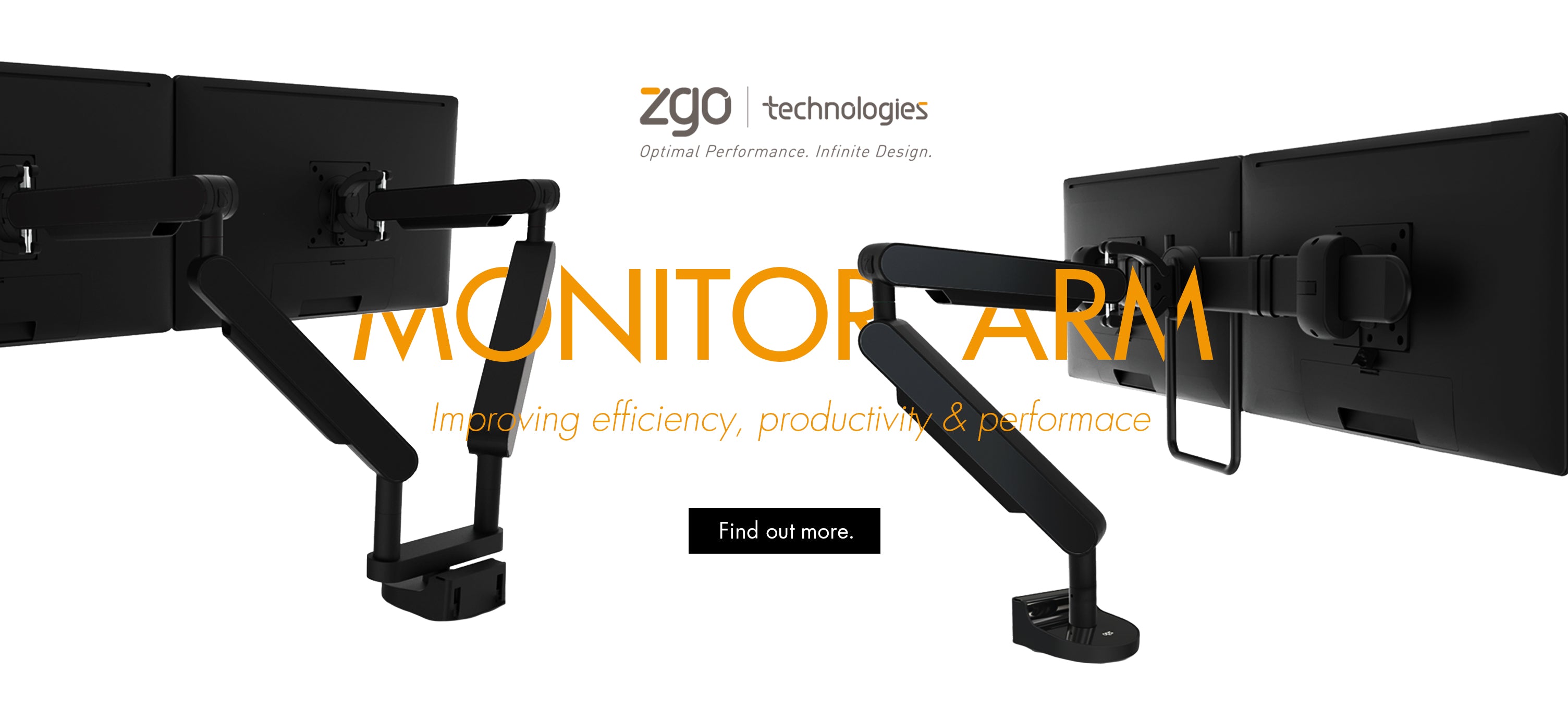 Zgo Technologies Monitor Arm Carousel Image 